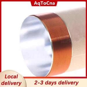 [COD] AqToCna Ship within 24 hours 1PCS Speaker Voice Coil Braided Copper Lead Bass Voice Coil 2Layers Speaker Aluminum Voice Coil Repair Accessories
