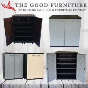 Plastic Shoe Cabinet. Waterproof material. Storage plastic cabinet. Shoe Rack. Shoe storage cabinet. Plastic cabinet cupboard storage Waterproof. Outdoor shoe cabinet. IMPORT DIRECT FROM ORIGINAL MANUFACTURER. QUALITY AND AUTHENTICITY GUARANTEED. LOCAL.