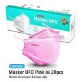 ONEMED Masker Medis KF94 UFO | Earloop 4ply - Isi 20pcs. 