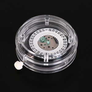 hananre 1pc Replacement Quartz Round Watch Movement Date Display Watch Repair Tool Kit
