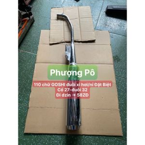 ⚡️FREESHIP⚡️ Pô WAVE 110 chữ GOSHI ĐẶT BIỆT móc hơi nỉ đi dzin->58ZĐ cho WAVE NHỎ-DREAM-CUP