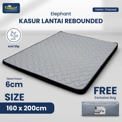 Elephant Kasur Lipat 160x200 Rebounded Bonus Tas