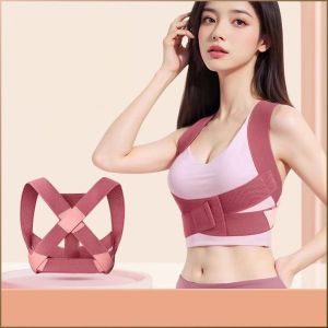 เข็มขัดผ่อนคลายเอว แก้ไขหลังค่อม ผู้หญิง ชุดชั้นในพลาสติก ล่องหน ไม่อับชื้น ระบายอากาศได้ รักแร้วีลึก