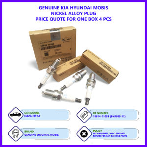 (CT-3) Naza Citra Genuine Hyundai Mobis Spark Plug (18814-11051)