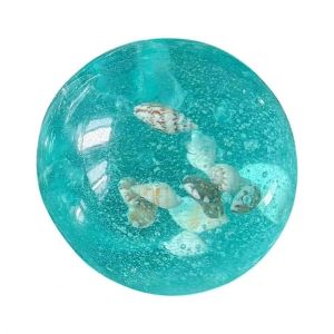 OOC Super Soft Seashells Squeeze Toy Creative Anxiety Relief Ocean Squishy Balls Educational Toy Transparent Sensory Stress Ball Office Desk Toy