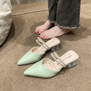 DEVOUE #032 - High Heels Wanita Import Premium Quality Sepatu Hak Tinggi Wanita Sandal Hak Tinggi Heels Kantor Sepatu Kerja Heels Shoes Sendal