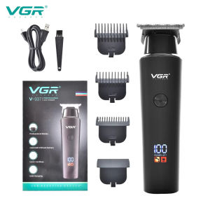 VGR V-118 & V-937 SET Barber Hair Cut Machine Electric Rechargeable Cordless Professional Hair Clipper