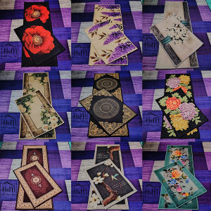 Alas Kaki Set Kitchen Floor Mat Set 2 pcs Floormat 3D Velvet Carpet Karpet Alas kaki