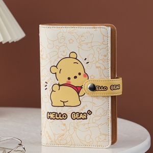 Giorgione ipon wallet organizer Leather 100 Envelopes Saving Money Binder Refillable Cash Envelopes Money Challenge Book Portable Flower Printed Money Budget Planner Binder Money Planners