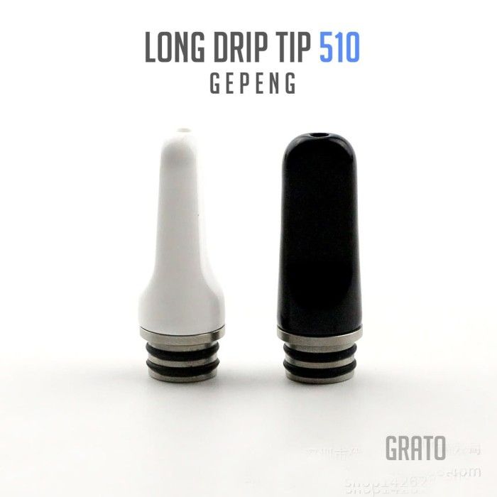 Drip Tip Long Driptip 510 Gepeng