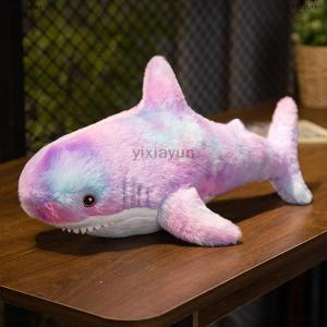 [COD] yixiayun 30cm Shark Plush Toy Soft Stuffed Animal Reading Pillow Birthday Gifts Cushion Doll Gift