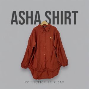 Blouse Wanita Kekinian/ASHA SHIRT/Atasan wanita kemeja linen premium