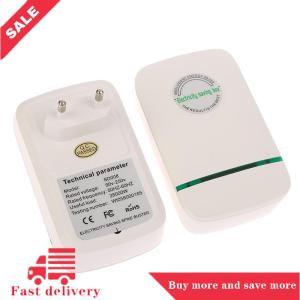 [COD] Màu xanh lá cây tiết kiệm năng lượng ổ cắm điện adapter tương thích nhà tiết kiệm điện