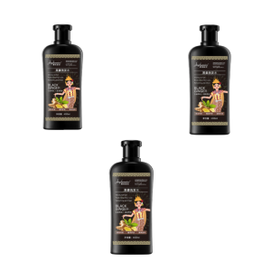 🌿 Scalp Fresh Revival 🌿 Black Ginger Shampoo Anti Dandruff Shampoo Oil Control Hair Cleanser Volumizing Shampoo Deep Cleansing For Oily Scalp Dry Ends Hair Repair Therapy