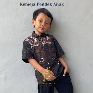 Pripoen Batik Batik pria lengan panjang Kemeja batik motif baru