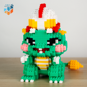 SMY Toystown Godzilla Ultraman Medium Mainan Bangunan Nano Block Bricks Mainan Edukasi Balok Susun Mainan Anak Mainan Tumpuk Balok Karakter Kartun Animasi 3D