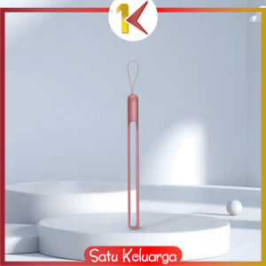 SK-C1254 Tali Gantungan Hp Silikon Pendek Universal Warna Macaron / Phone Strap Lanyard Serbaguna
