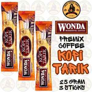 Wonda Wonderful Coffee - Kopi Tarik - Instant Coffee Drink 25 Gram 15 Sticks 3 in 1