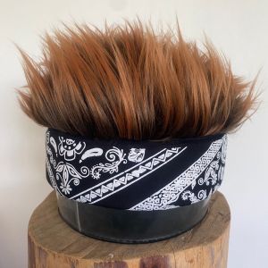 Topi Rambut Palsu Paisley Terbaru dengan Motif Timbul/Wig Rambut Palsu/Rambut Cosplayer Anime
