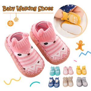 0-2 Years Old Newborn Baby Floor Socks Baby Toddler Socks Newborn Anti-Slip Floor Socks Booties Anti-collision Walking Shoes