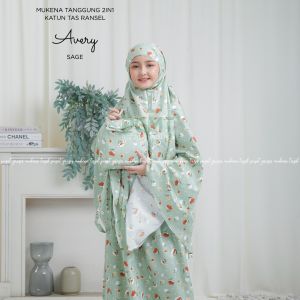 MUKENA TANGGUNG 2 IN 1 KATUN MIKRO AVERY