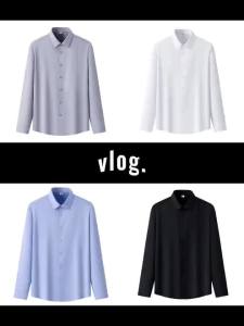9XL Anti-wrinkle New Modal Mulberry Silk White Shirts for Men Short Sleeved & Long Sleeve Casual Shirt Men Business Large Size2026
