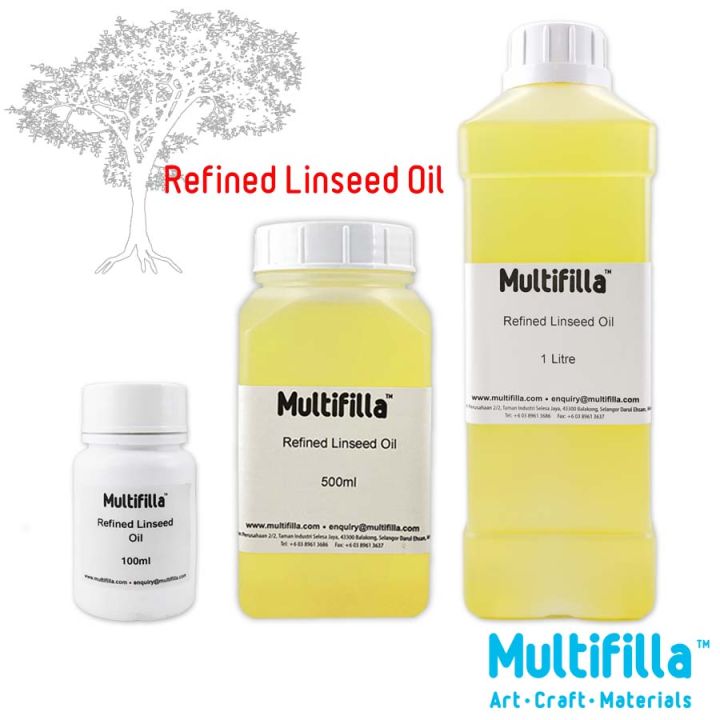 Refined Linseed Oil For Oil Paints/Wood Treatment Preservative And