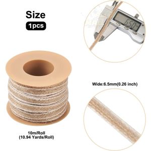 20M Jute Cord Rope Braided Burlap Ribbon Rope DIY Craft ChristmasGift Packaging Material