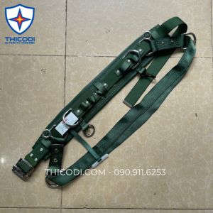 SC19B ADELA Đài Loan - Dây đai an toàn điện lực EVN bảo hộ lao động - Gồm đai bụng choàng thừng 2 móc xoay