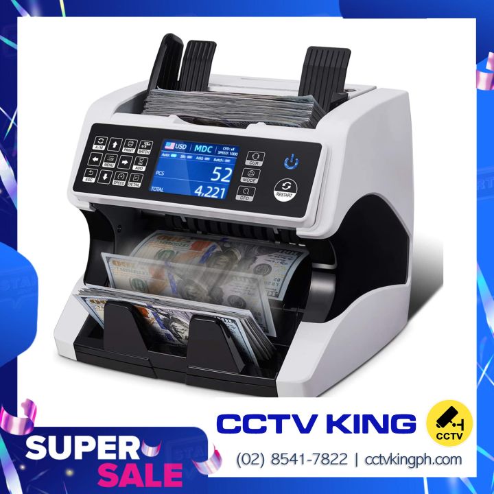 AL920 MULTICURRENCY Bill Counter , Bill Counting Machine, Money