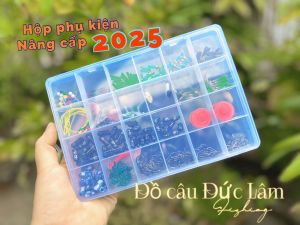 HỘP 420 CHI TIẾT PHỤ KIỆN LÀM TRỤC THẺO CÂU CÁ MẪU MỚI 2025 - ĐỒ CÂU ĐỨC LÂM