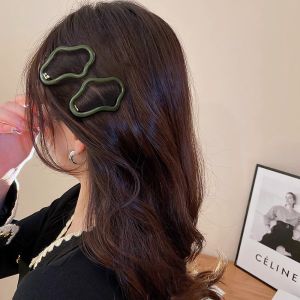 kẹp tóc và phụ kiện tóc mềm mại và tự nhiên kẹp tóc điều chỉnh vị trí của tóc mái không dễ rơi ra