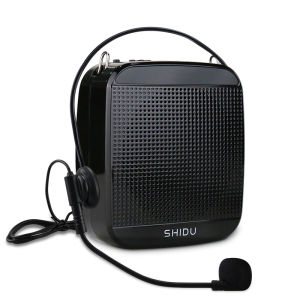 SHIDU S512 15W Voice Amplifier Wired Microphone Portable Full Range Audio Sound Speakers For Teachers Tour Guide Yoga Instructor