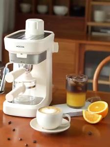 Coffee Machine for Home Use Small Semi-Automatic Italian Style Office All-in-One Machine American Style Hand Grinder Coffee Pot