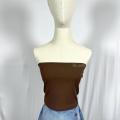 Double Lining Tube Top. 