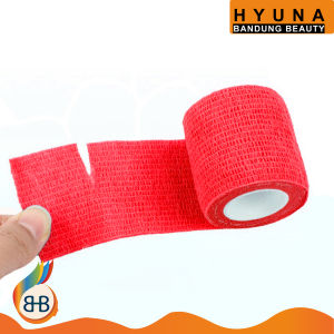 【HBB】 LAKBAN PELINDUNG MESIN TATO / SULAM Bahan Elastis Mudah di Sobek PERBAN PELINDUNG MESIN TATTO WARNA MERAH