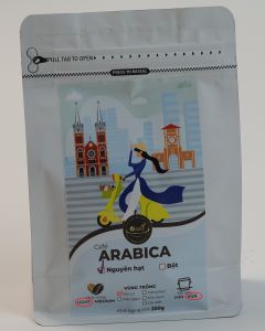 Cà Phê Arabica Gói 250g Hạt Rang Mộc Orivis - Cầu Đất Măng Đen Khe Sanh Sơn La Điện Biên