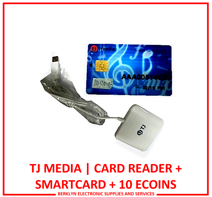 Smart Card + 10 MONTHS + Reader Package For TJ MEDIA Player Lazada PH