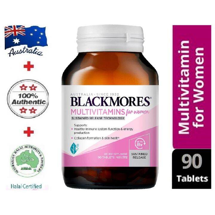 PRICED to CLEAR - Blackmores Multivitamin for Women Sustained Release ...