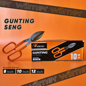 Gunting Holo Seng Kodok Besi Baja Ringan Hollow 10 Inch 8 Inch Murah