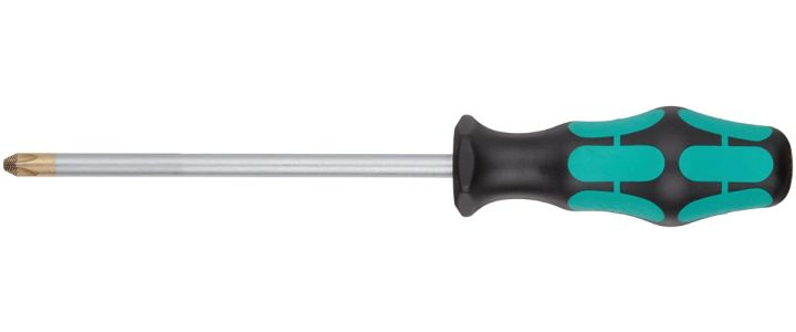 Wera Kraftform Plus Kreuzschlitz-Schraubendreher PH 1 X 80 Mm – Mit Lasertip Für Rutschfesten Halt