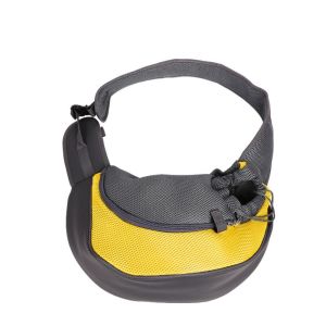NCNC แบบพกพาได้ กระเป๋าใส่แมว ระบายอากาศได้ระบายอากาศ สลิงกระเป๋าถุง กระเป๋าสะพายไหล่สัตว์เลี้ยง แฮนด์ฟรี จุได้มาก กระเป๋าเป้สะพายหลังสัตว์เลี้ยง สุนัขและสุนัข