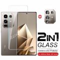 Infinix Note 50 Pro+ 5G 2In1 Kính cường lực Đầy Đủ miếng bảo vệ màn hình Với ống kính máy ảnh Phim Cho Infinix Note50 Pro Pro+ Note 50x 4G 5G miếng phim bảo vệ màn hình Cho Infinix Note50Pro+ 5G. 