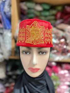 BORDIR IKAT KEPALA AKSESORIS TARI MOTIF BATAK