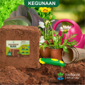 INFARM - Media Tanam Cocopeat Block 5 KG Halus dan Mengembang. 