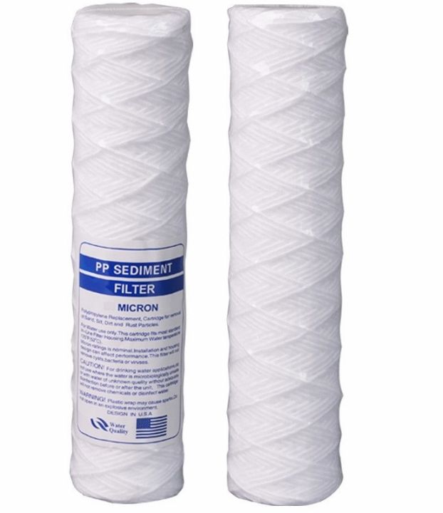 High Quality PP yarn string wound filter cartridge for water filter ...