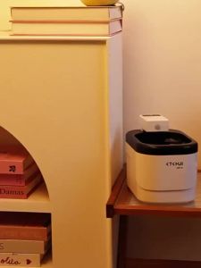 [SG] Pet Smart Water Fountain Wireless Charging 2500mAh Silent Sensor-Activated Flow Cat Water Dispenser