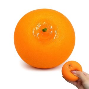 DOWNA Cam mô phỏng Bóng giảm căng thẳng có thể bóp được Âm thanh giòn giòn Hình dạng có thể định hình Đồ chơi mềm mại Di động Khối hình tròn Bóng bóp Giảm căng thẳng