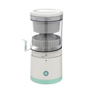 Cordless Electric Citrus Juicer Machine With Tap 2400mAh USB Rechargeable Hands-Free Portable Fruits Juice Blender