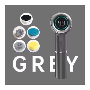 【SG Stock】5 In1 Electric Cleaning Brush Floor Brush Waterproof Electric Pot Brush Cleaning Tools Electric Scrubber